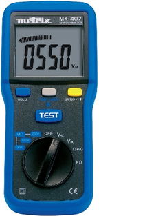 原厂供应法国CA MX407绝缘电阻测试仪 1000V高精度电流测量仪表详解